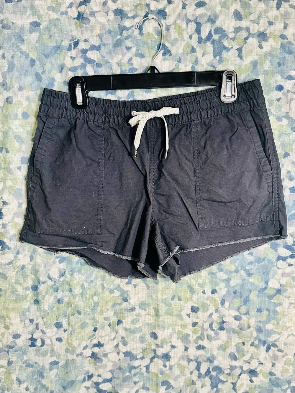 Vuori Villa Short Navy Blue Drawstring Lounge Travel Shorts Size Small